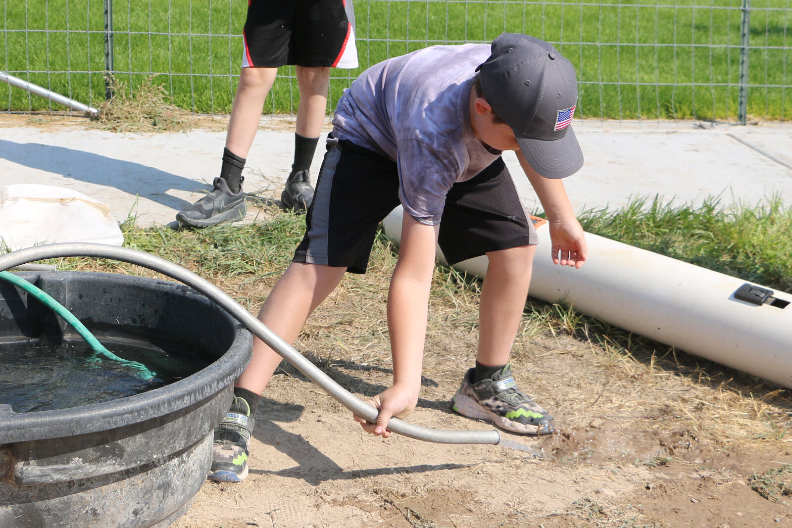 See the evolution of farming: 4th graders learn about farming tools and equipment from the past at the Gering Plains Legacy
